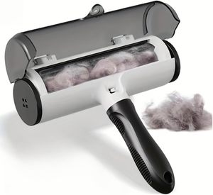 New Design Detachable Eco-Friendly Portable Reusable Lint Roller Brush Pet Hair <b>Remover</b> Roller for Small Animals Dog Car Fur - Product Image 1