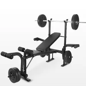 Çok fonksiyonlu ev Fitness egzersiz katlanır ayarlanabilir ağırlık dambıl kaldırma tezgah spor ekipmanları ayarlanabilir ağırlık sehpası