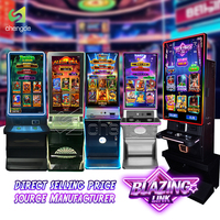 Novedad de Mayo de 2026, Máquina de Juego de Habilidad Estilo Vegas con Tablero de Juego PCB, Blazing Link, 43 Pulgadas, Máquina de Juego con Monedas Plateadas