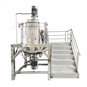 Stainless Steel Homogenizer Mixer Machine Heating Mixing Tank For Detergent Liquid Fertilizer Washing