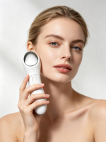 Appareil de beauté personnalisable pour usage domestique, appareil de lifting du visage à micro-courant, appareil de tonification du visage portable en ABS, appareil en fer pour la tonification des yeux