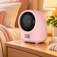 Chauffage d'appoint portable intelligent en gros pour bureau et maison, mini-ventilateur chauffant électrique portable