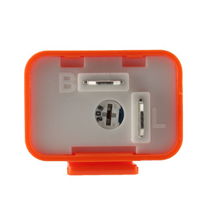 Relé intermitente <span class=keywords><strong>LED</strong></span> 12V 10A para motocicleta y coche 2 pines señal de giro iluminación intermitente accesorio electrónico - Product Image 3