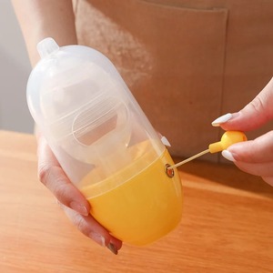 Agitateur de jaunes d'œufs manuel, gadget pour mélanger les œufs, outil de cuisine pour la préparation des œufs, accessoires de cuisine - Product Image 5