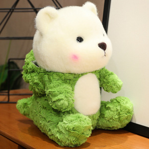 Simpatico <span class=keywords><strong>orso</strong></span> si trasforma in rana dinosauro giocattoli di peluche per bambini adorabili peluche regalo morbido con animali di pezza cuscino per bambole dei cartoni animati per bambini - Product Image 3