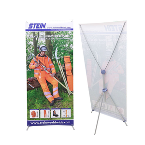 Exhibidor de Banner Tipo X Reutilizable de Alta Calidad con Banners de Vinilo y Color Personalizado <span class=keywords><strong>para</strong></span> Exposiciones y Publicidad - Product Image 4
