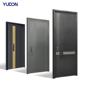 Offre Spéciale Moderne Extérieur 135 Degrés Ouverture Insonorisé Prévention Des Incendies En Fer Forgé Entrée <span class=keywords><strong>Villa</strong></span> Zinc Acier Alliage Porte 3D Conception - Product Image 6