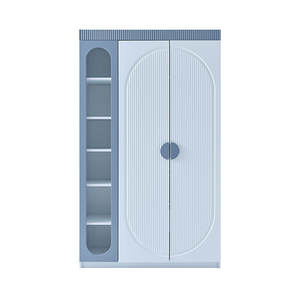 Magnifique armoire pour enfants OLIA 3DR, de qualité supérieure, au design simple et aéré, répondant aux attentes esthétiques des parents - Product Image 2