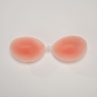 Couvre-mamelons en silicone liquide ovales à coupe profonde avec boucle transparente en forme de T, effet liftant, sans danger pour la peau, en silicone TPU de qualité alimentaire, adhésif