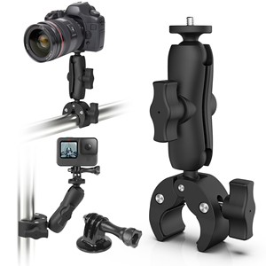 อะแดปเตอร์360หัวบอลคู่สำหรับ Canon, <span class=keywords><strong>Nikon</strong></span> DSLR สำหรับกีฬาแอคชั่น - Product Image 1
