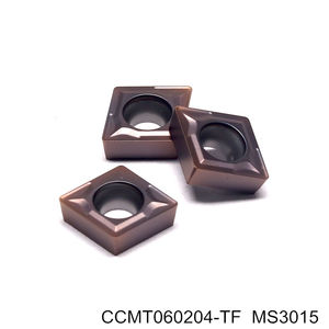 DL OEM CCMT060204 Plaquette en carbure de tungstène cémenté de forme rhombique à fixation par vis pour tour CNC Fabriqué au Sichuan - Product Image 5