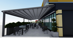 Vente en gros de parasols pliants en aluminium, écologiques, modernes, rétractables, imperméables, thermolaqués, personnalisables, résistants à la décomposition et inspirés de la nature - Product Image 2