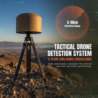 Système intelligent de détection et de positionnement de drones avec surveillance RF et localisation directionnelle