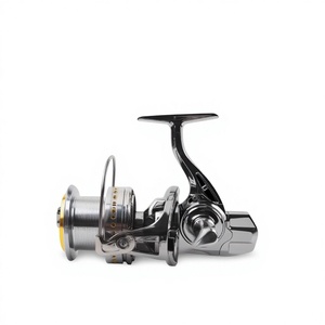 Nouvelle Moulinette Spinning Diaomi 4.8:1, Rapport de Transmission Métallique, Conception Anti-Rétroaction Gaucher pour la Pêche en Mer, la Pêche <span class=keywords><strong>Verticale</strong></span> et la Pêche Longue Distance (Grand Modèle) - Product Image 1