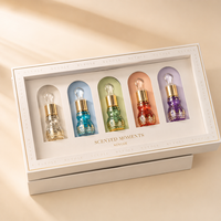 Bouteille d'huile essentielle en gros d'usine, flacon de parfum en verre vide de 12 ml en forme de gourde, style arabe, flacon applicateur pour huile d'attar