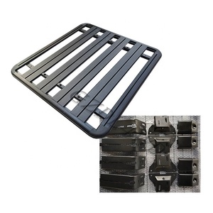 Kit de Montaje de Portaequipajes Resistente GZDL4WD, Plataforma de Techo 4X4, Portaequipajes Plano Multifuncional de Aleación de Aluminio, Capacidad de Carga de +100 kg - Product Image 5