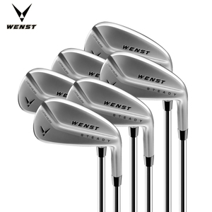 Clubs de <span class=keywords><strong>golf</strong></span> en fer pour hommes droitiers personnalisés, de haute qualité, en argent, nouveau design, en fonte ou forgés, usinés par CNC, ensemble de fers - Product Image 1