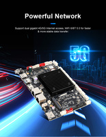 Placa integrada Android RK3588A RK3568 para señalización Digital de quiosco de la placa base de Control Industrial Rockchip