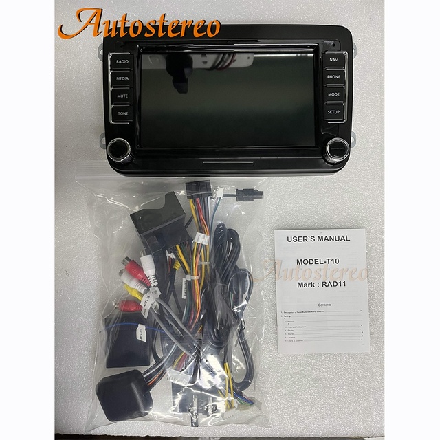 7 Inch Android12 Carplay Car GPS Navigation for VW/Toyota/Nissan/Ford/KIA/Hyundai/BMW HeadUnit Radio Universal Multimedia Player