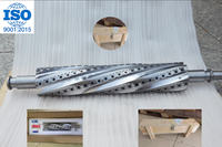 Tête de dégauchisseuse hélicoïdale pour le travail du bois avec inserts en carbure pour le bois