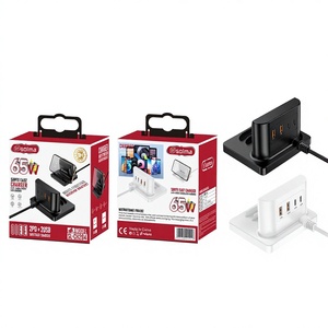 <span class=keywords><strong>Cargador</strong></span> Rápido de <span class=keywords><strong>65W</strong></span> con USB-C para <span class=keywords><strong>OnePlus</strong></span>, Apple, Samsung, iPhone, Huawei, iPad - Product Image 2