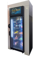 Distributeur automatique intelligent de boissons au lait, bière, salades, pour salle de sport, banque, bureau et école, avec carte de crédit Nayax