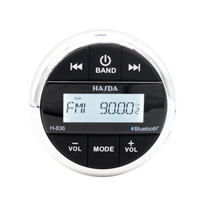 Lecteur MP3 marin avec écran LCD H-836, radio FM AM pour bateau, piscine, moto, SPA, VTT - Product Image 5