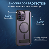 Étui de téléphone magnétique antichoc à protection intégrale de qualité supérieure pour iPhone 11 12 13 14 15 16 17 Pro Max – Produits en dropshipping