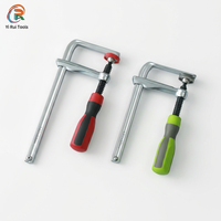 Serre-joint à vis rapide métrique pour rail de guidage avec force de serrage de 1764N, chromé 45 # Acier pour système de rail de guidage de table de travail en bois