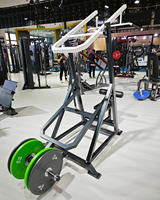 Nouvel équipement de fitness commercial à charge libre pour salle de sport, machine à traction dorsale, exercice du dos TZFITNESS GF004, capacité 1.6T, CE