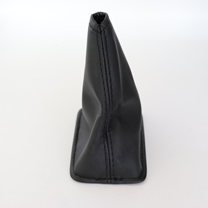 Toyota Leather Gear <b>Shift</b> <b>Knob</b> Cover DZ15 K1 Black Car Interior Accessory - Product Image 3