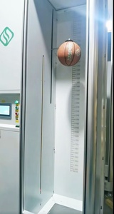 Ball Drop <span class=keywords><strong>Rebound</strong></span> Height <span class=keywords><strong>Tester</strong></span>, Ball Bounce Resilience Testapparatuur met PLC-besturing voor voetbal, basketbal, volleybal - Product Image 2