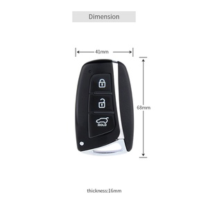 Shock Warning Auto Start Engine Smart Pke Entry Car Alarm Push Start Remote Starter - Product Image 2