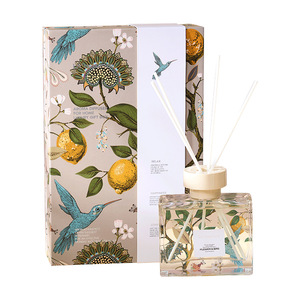 Coffret Cadeau Luxe d'Aromathérapie d'Usine, Huile Essentielle Avancée pour Hôtels, Désodorisant d'Intérieur sans Flamme pour Toilettes et Maison, en Rotin, pour une Air Fraîcheur Optimale - Product Image 2