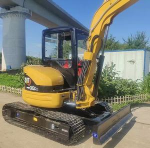 รถขุดขนาดเล็ก Caterpillar 305.5E มือสอง ได้รับการรับรอง EMC CE น้ำหนัก 5.5 ตัน ระบบไฮดรอลิก คอมแพค เครื่องยนต์คัมมินส์ พร้อมระบบเกียร์บูมสวิง - Product Image 4