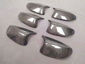2014-2021 Infiniti Q50 Seitens piegel kappen Ersetzen Sie die V1 <span class=keywords><strong>M</strong></span> Style Q50 Real Carbon Spiegel kappen - Product Image 5