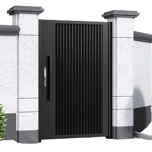 Cổng sân biệt thự tự động mở bằng hợp kim nhôm cho vườn ngoài trời hoặc cửa tự xây dựng nông thôn - Product Image 6