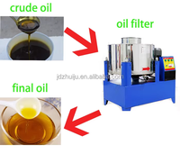 Épurateur centrifuge d'huile comestible d'acier inoxydable/machine de filtre d'huile de cuisson/machine de filtration brute d'huile de palme de ricin d'arachide