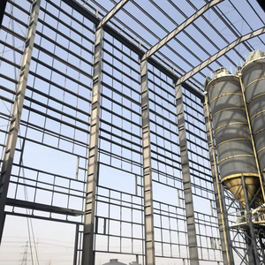 Estructura de Acero Modular para Portales, Almacén Industrial Ligero Prefabricado para Construcción, Estándar GB, Aislado, Tipo Sándwich - Product Image 1