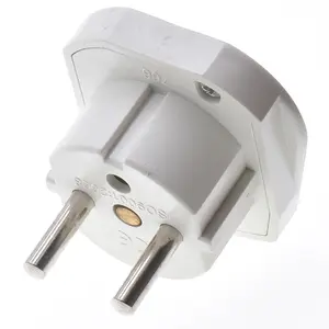 Uk To Us Plug UK To EU Plug Adapter Type-G To Type-E/F 2 Prongs 4.8mm Converter 10A European Travel Adapter Germany French Korean Netherlands