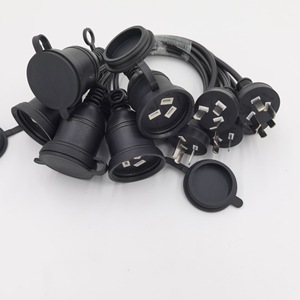 Enchufe de extensión con 3 tomas de corriente, 10A, 110V, ABS, regleta de seguridad para uso doméstico - Product Image 1