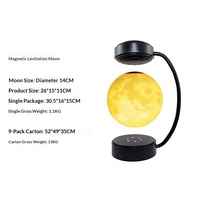 Lampe de chevet Maglev CJH, lumière de lune romantique, cadeau technologique créatif, décoration d'anniversaire, lampe de bureau