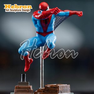 Sculpture Avengers Spider-Man en FRP, héros <span class=keywords><strong>de</strong></span> film Hulk Iron Man, ornements Marvel - Product Image 1