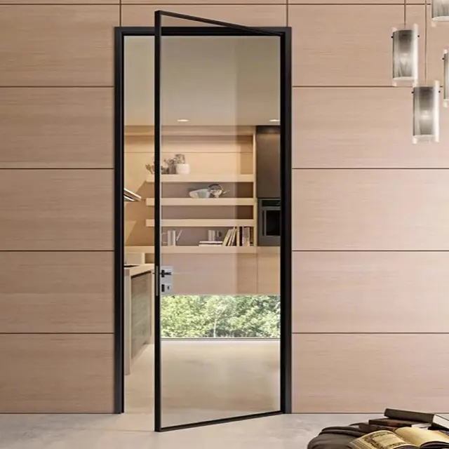 Portes intérieures pliantes en verre de luxe Lowes mobiles