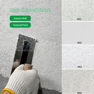 Pintura Exterior para Paredes con Efecto Granito y Textura de Piedra, Color Arena, Resistente a la Intemperie, de Alta Calidad para el Hogar - Product Image 1