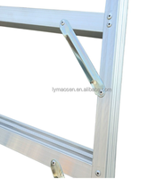 Escalera de Aluminio de Alta Calidad para Recolección de Frutas, Fácil de Plegar y Ligera, para Jardín Agrícola y Cosecha en Granja, Trípode