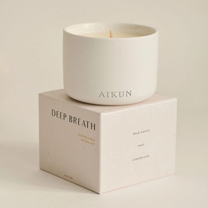 เทียนหอม AIKUN หรูหรา เป็นมิตรกับสิ่งแวดล้อม ทำจากขี้ผึ้งถั่วเหลือง สำหรับเทศกาลรอมฎอน เหมาะสำหรับห้องนั่งเล่น งานเลี้ยง และเป็นของที่ระลึก - Product Image 1