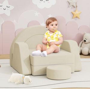 Sofá Modular Comprimido al por Mayor, Nuevo Diseño Multifuncional para Niños, Sofá Cama Infantil, Sillón para Niños Pequeños - Product Image 2