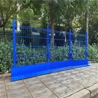 Clôture de protection des bords sur mesure pour chantier, galvanisée, clôture temporaire de protection contre les chutes pour projet de construction