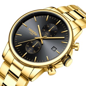 Relojes de Pulsera de Cuarzo de Lujo para Hombre Drioshipping 2612, Reloj de Vestir Informal de Marca Famosa, Correa de Acero Inoxidable, Esfera de Cristal, Ronda - Product Image 6